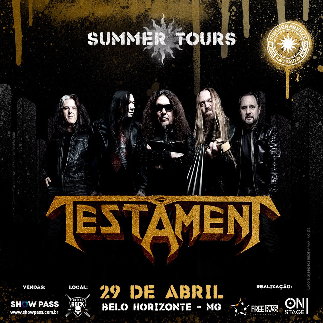 Reprodução oficial Show: Testament