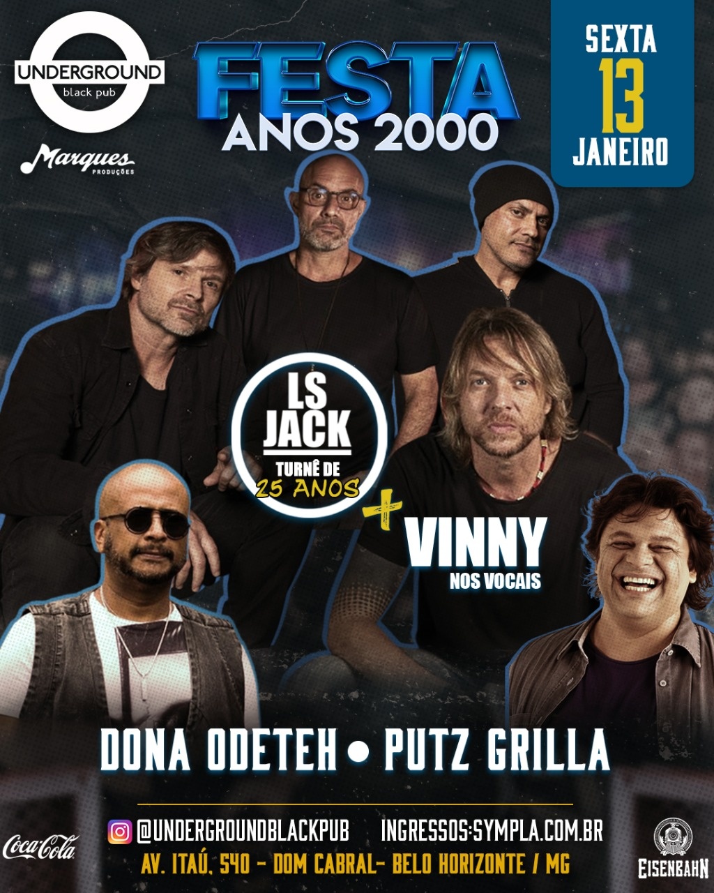 Festa 2000 com LS Jack
