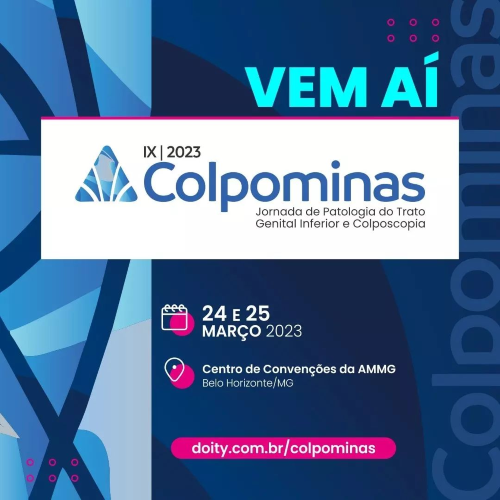 Reprodução evento IX Colpominas - Jornada de Patologia do Trato Genital Inferior e Colposcopia 2023