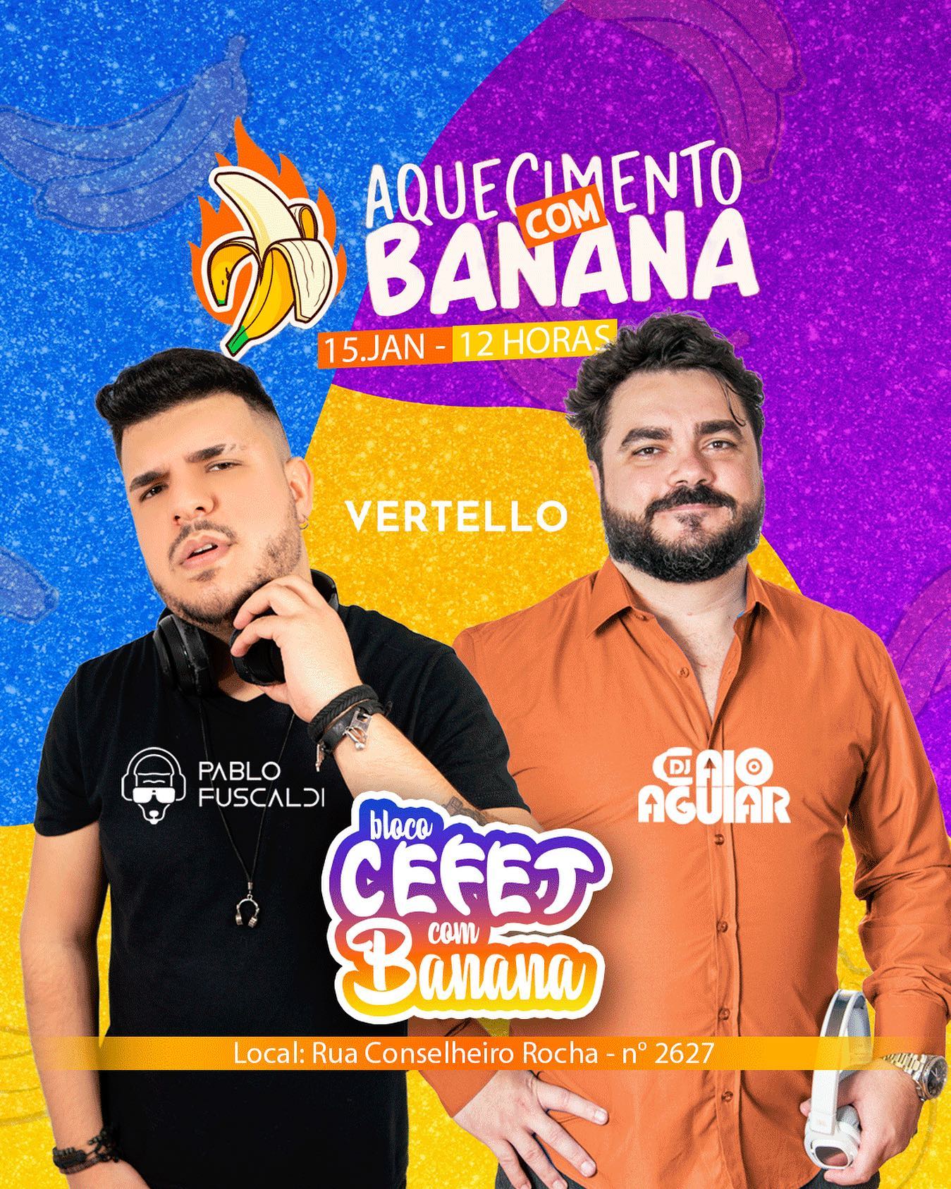 Ensaios: Bloco CEFET com Banana