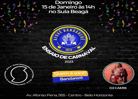 Ensaios: Bloco Afoxé Bandarerê