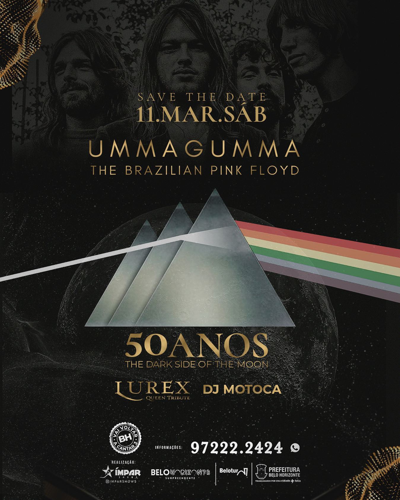 Show: Banda Ummagumma (The Brazilian Pink Floyd)