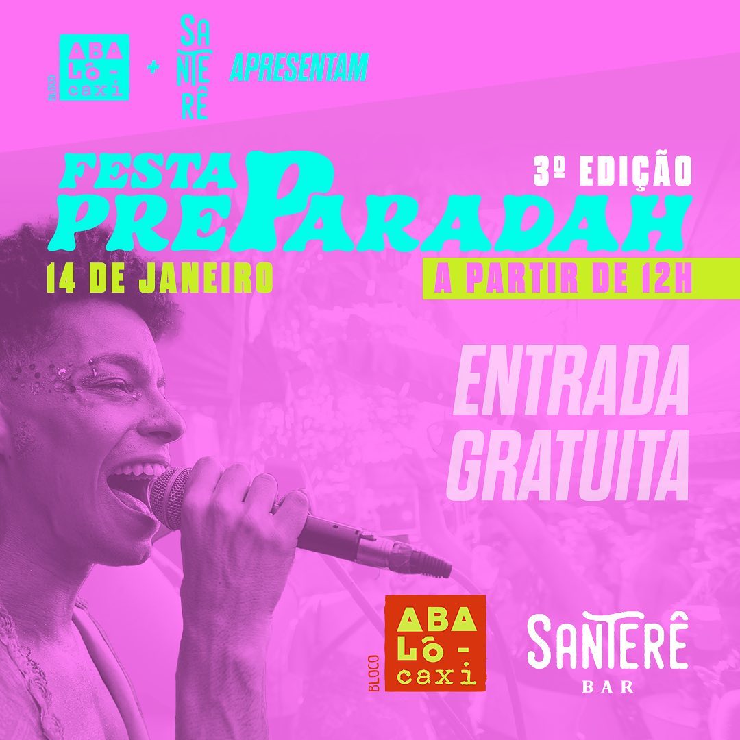 Reprodução Instagram Festa prePARADAH - 3ª Edição