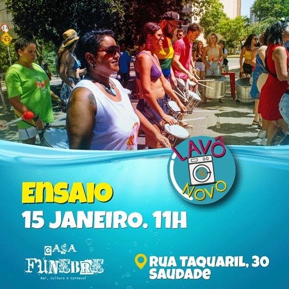 Ensaios - Bloco Lavô tá Novo