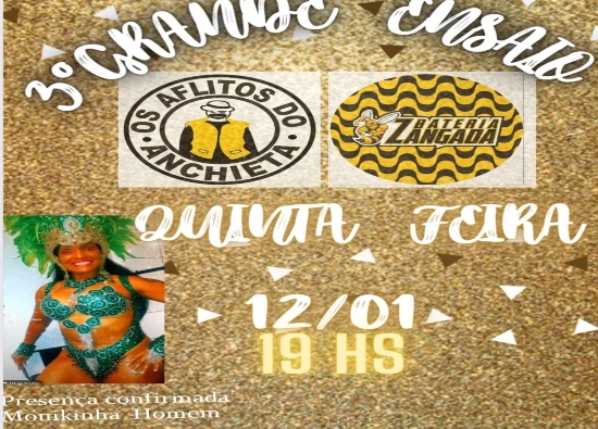 3º Grande Ensaio: Aflitos do Anchieta