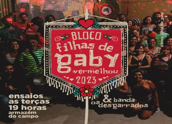 Ensaios: Bloco Filhas de Gaby e Banda Os Desgarrados