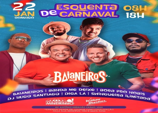 Esquenta de Carnaval - Feira do Mineirinho