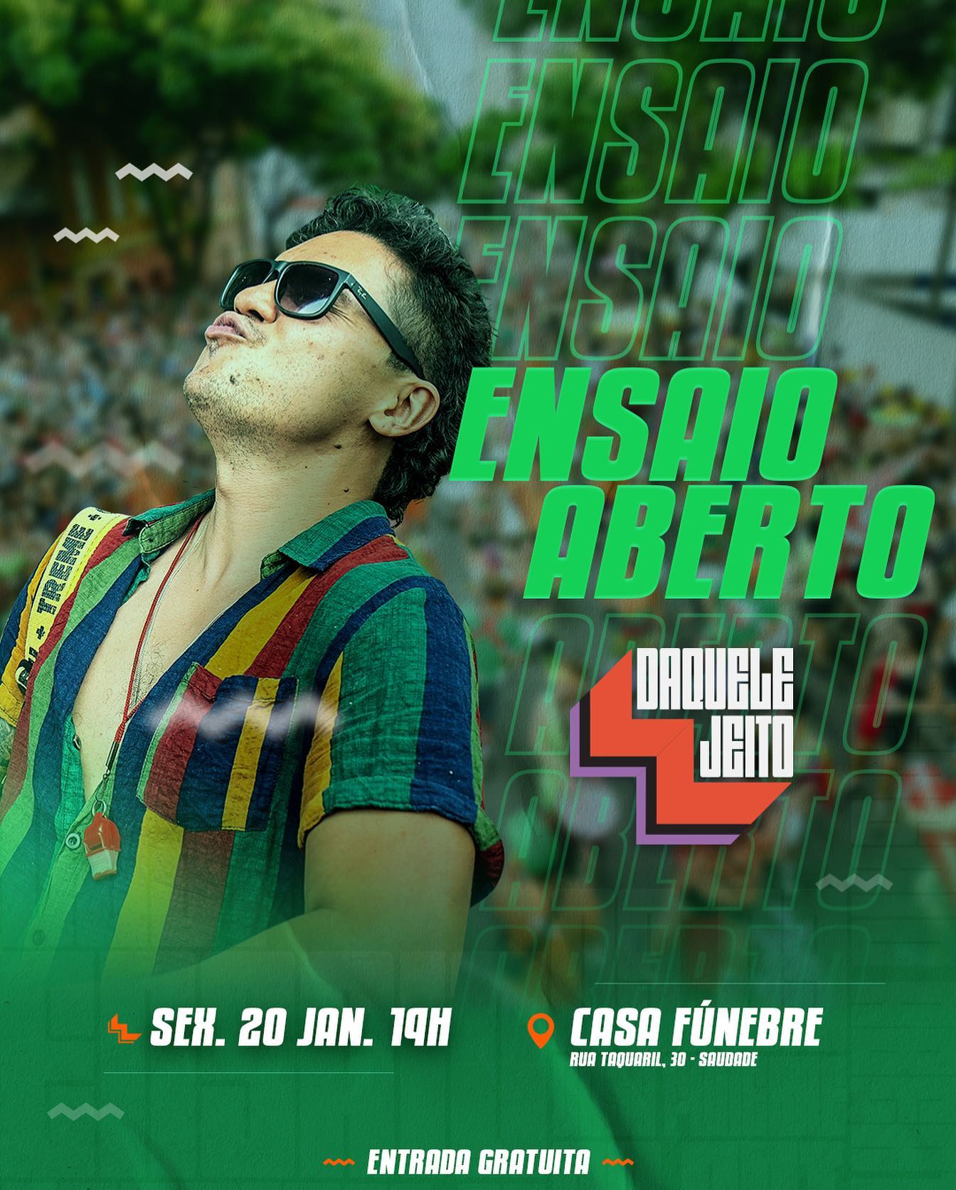 Ensaios: Bloco Daquele Jeito