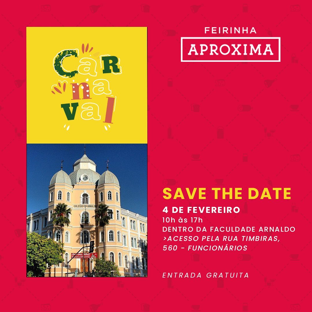 Feirinha Aproxima - Edição "Carnaval"