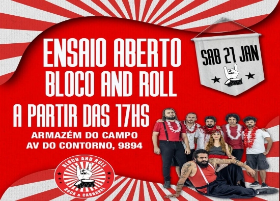 Ensaios: Bloco And Roll