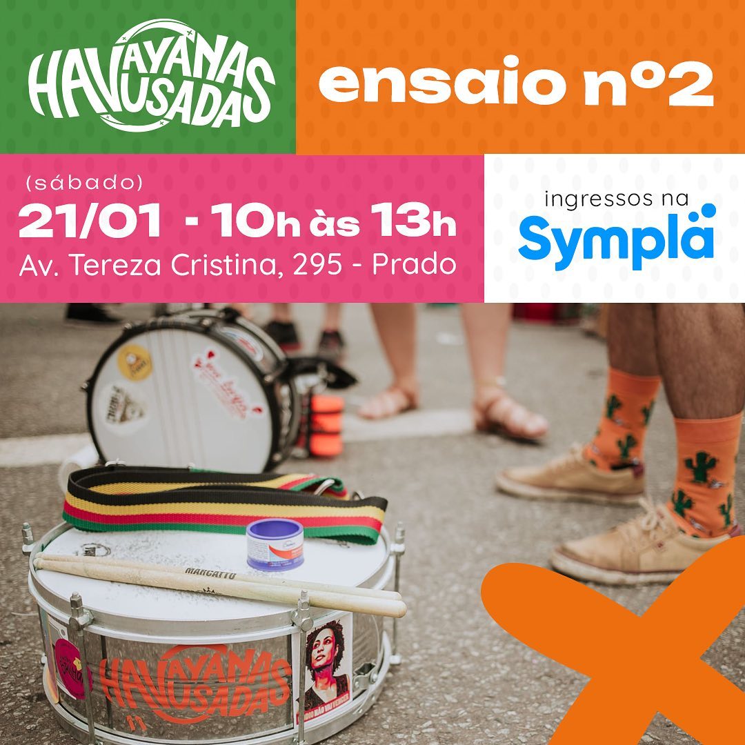 2º Ensaio Havayanas Usadas 2023