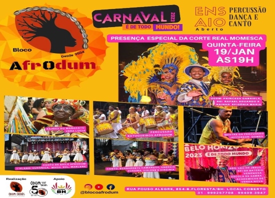 Ensaios: Bloco Afrodum