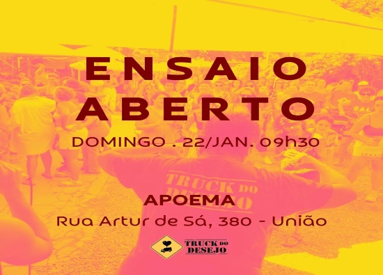 Ensaios: Bloco Truck do Desejo