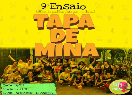 Ensaios: Bloco Tapa na Mina