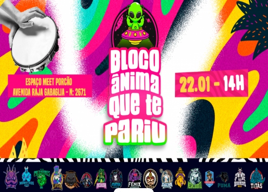 Reprodução oficial Lançamento do Bloco: Ânima que te Pariu!