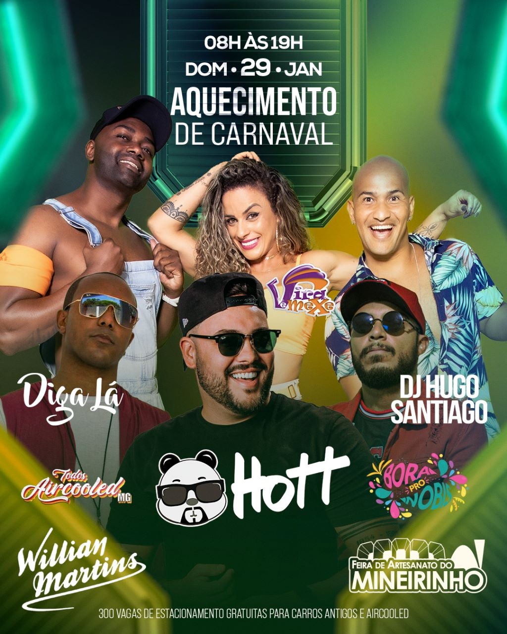 Aquecimento de Carnaval - Feira do Mineirinho