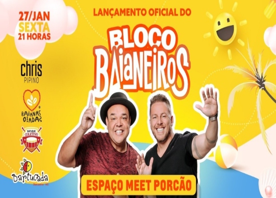 Lançamento Oficial: Bloco Baianeiros 2023