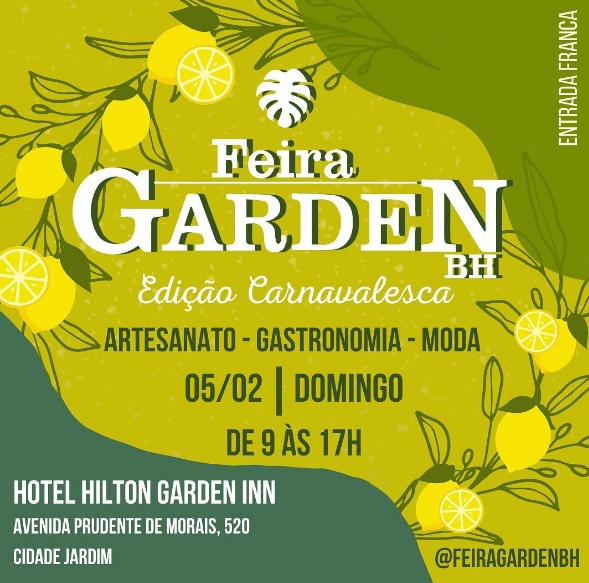 Feira Garden BH - Edição Carnavalesca
