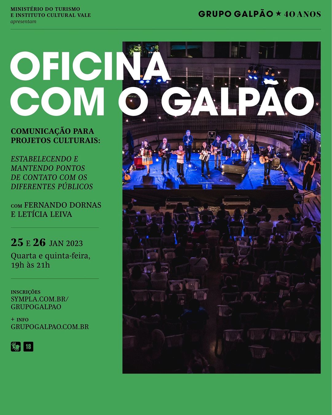  "Comunicação para projetos culturais - Estabelecendo e mantendo pontos de contato com os diferentes públicos"