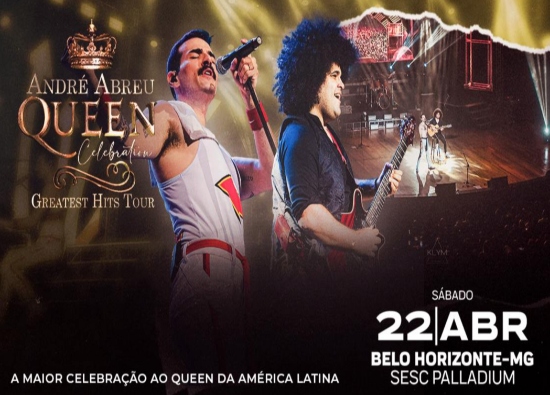 Reprodução oficial Show: Queen Celebration – Greatest Hits Tour