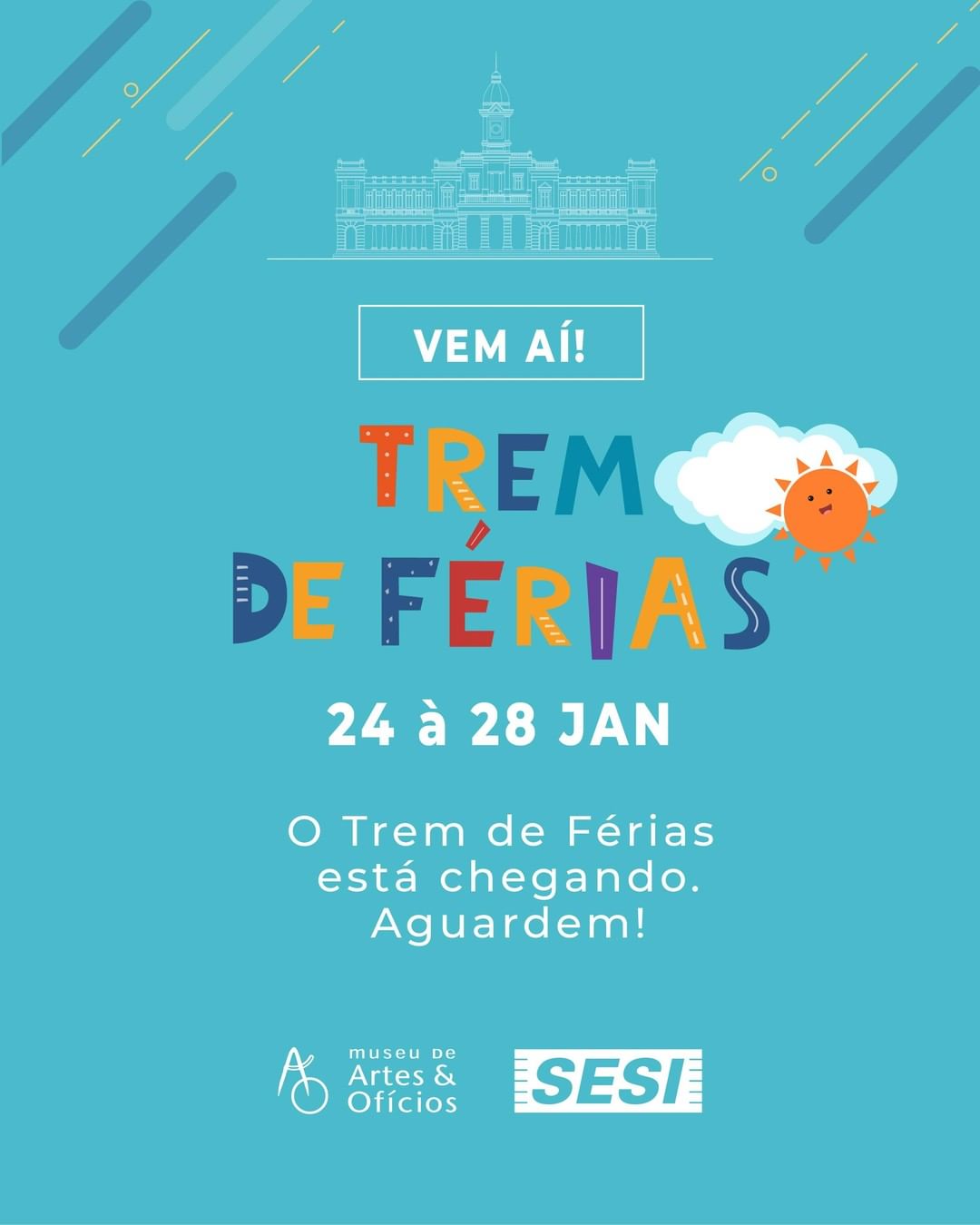 Trem de Férias - Museu de Artes Ofícios