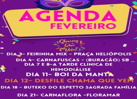 Ensaios: Bloco Chama Que Vem