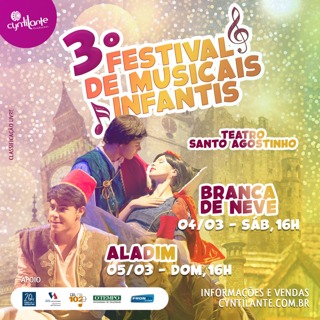 3ª Edição do Festival de Musicais Infantis - Cyntilante Produções