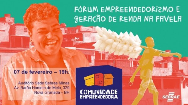 Reprodução evento Fórum Empreendedorismo e Geração de Renda na Favela - 2023