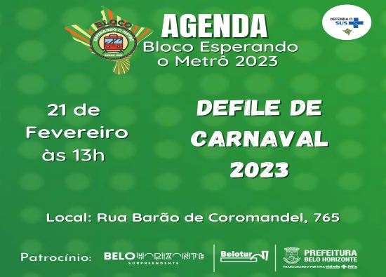 Ensaio aberto: Bloco Esperando o Metrô