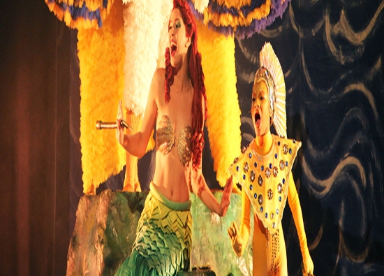 Espetáculo: Encontro com Ariel "A pequena sereia" 