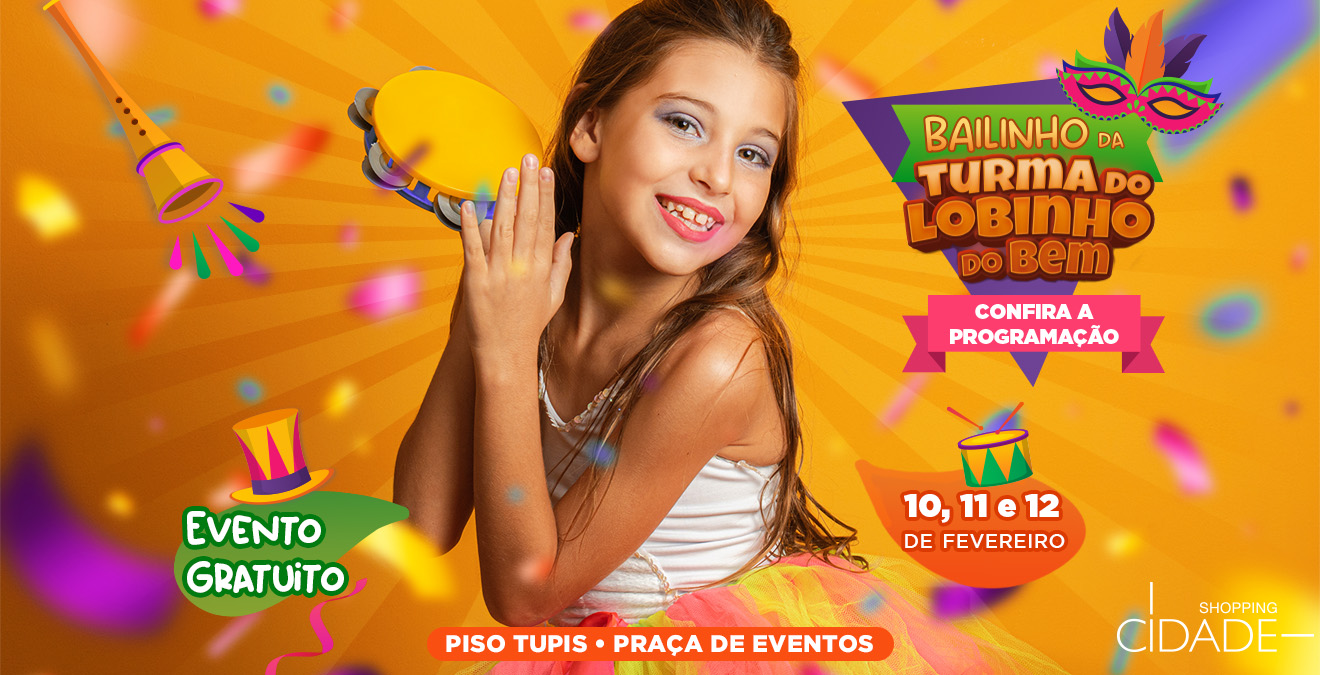 Bailinho da Turma do Lobinho do Bem - Shopping Cidade