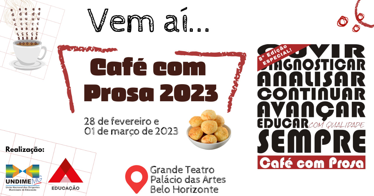 Café com Prosa 2023 - 8º Edição