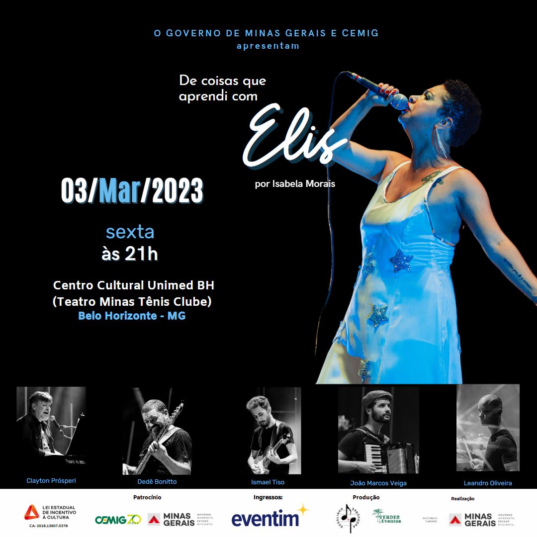 Show: "De coisas que aprendi com Elis"