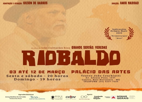  Espetáculo: “Riobaldo"