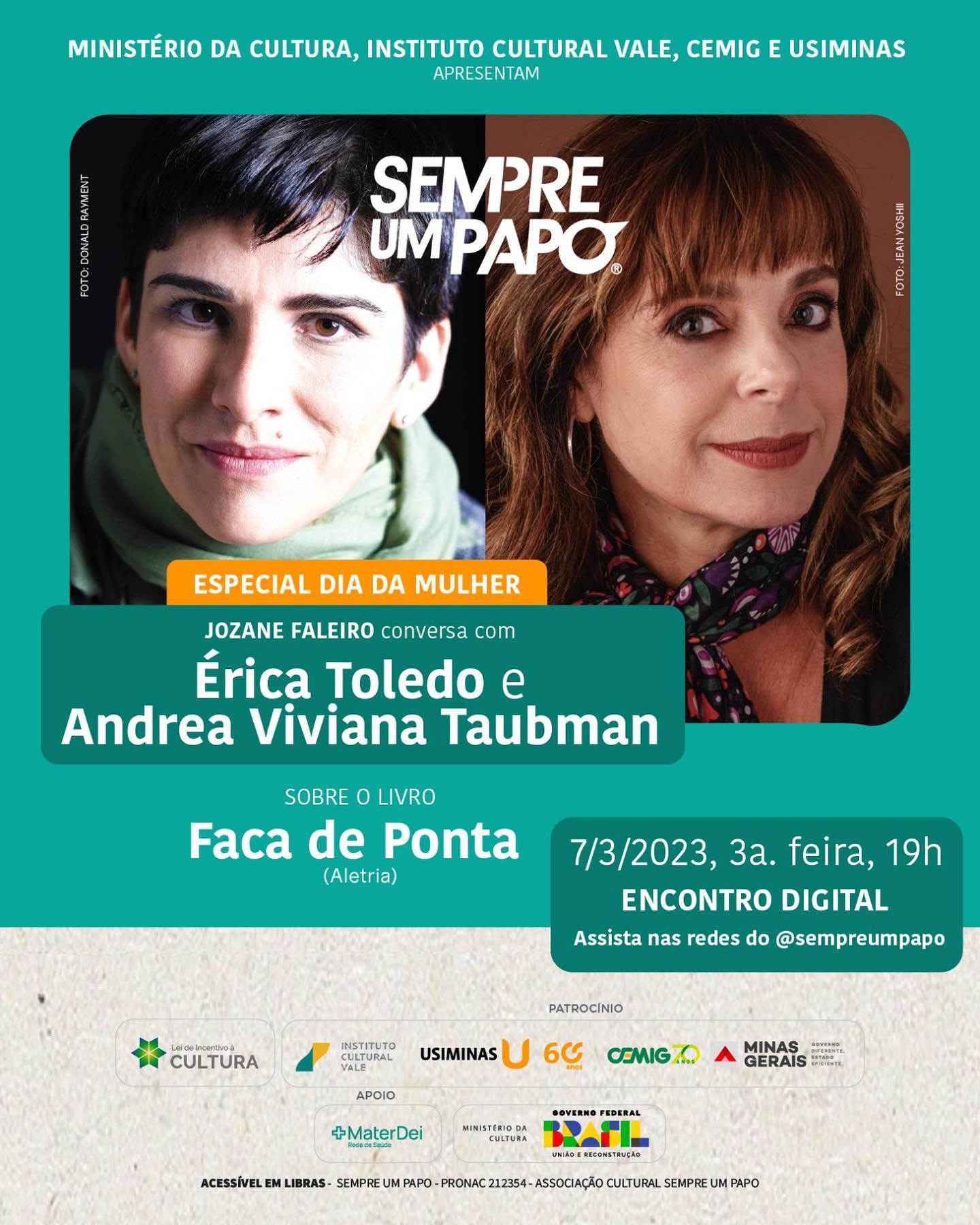 Sempre Um Papo "Especial de Dia da Mulher" 