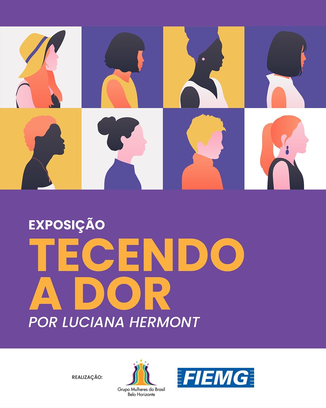 Reprodução Instagram Exposição: "Tecendo a Dor"