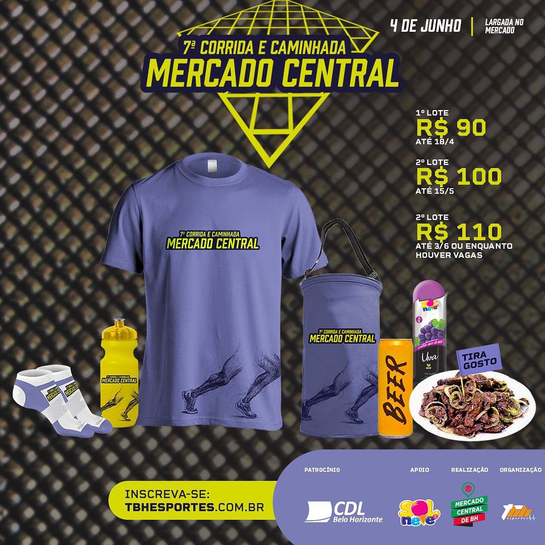 7ª Corrida e Caminhada Mercado Central
