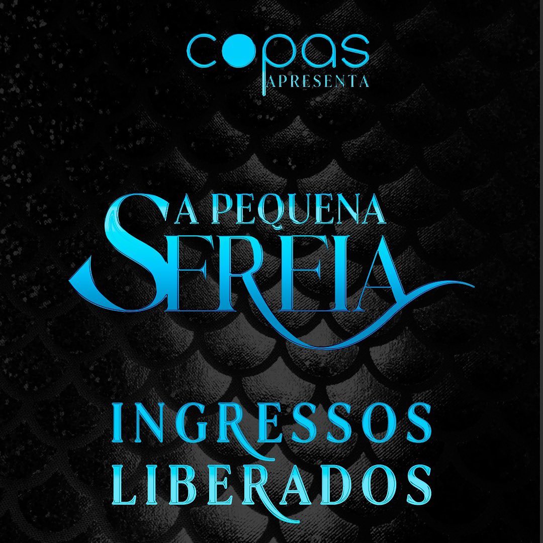 Espetáculo "A Pequena Sereia" - Copas Produções Artísticas