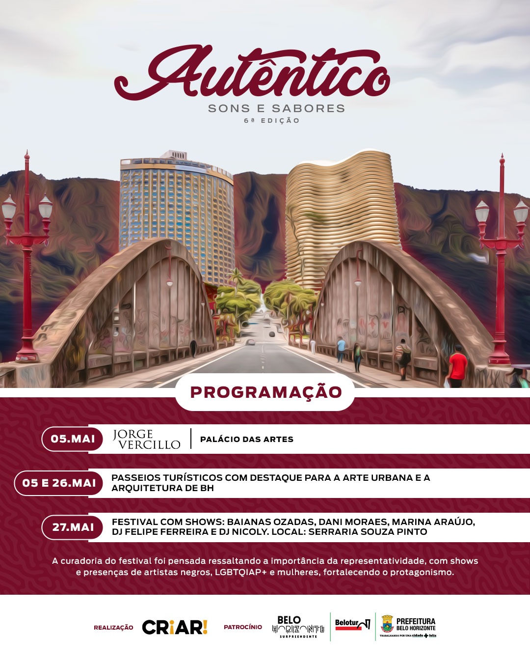 6ª Edição: Autêntico "Sons e Sabores"