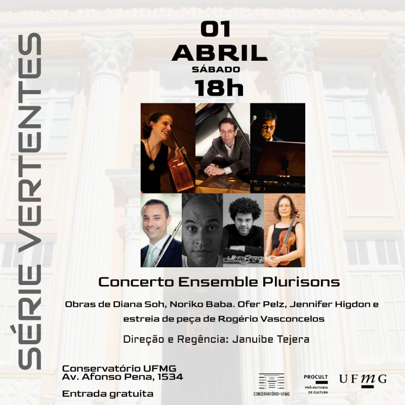 Agenda de Abril - Conservatório UFMG
