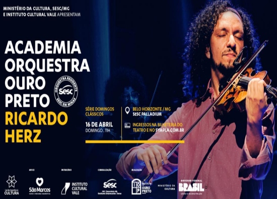 Reprodução oficial Série: "Domingos Clássicos" - Orquestra Ouro Preto e Ricardo Herz