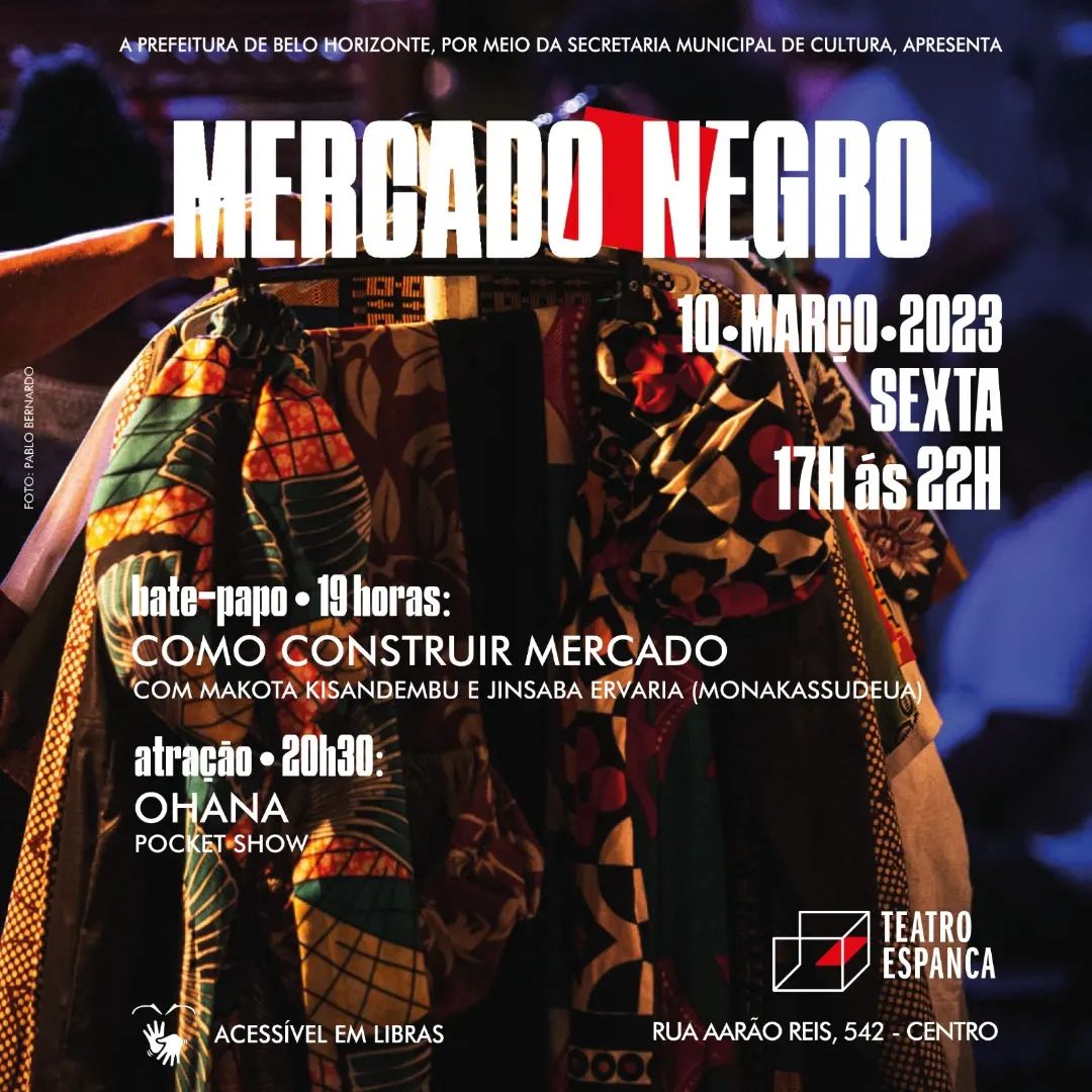 Reprodução Instagram Mercado Negro - Teatro Espanca