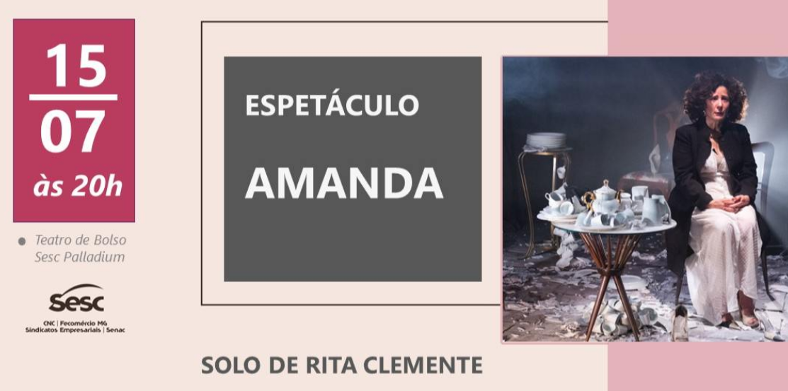 Espetáculo: "Amanda" Solo com Rita Clemente