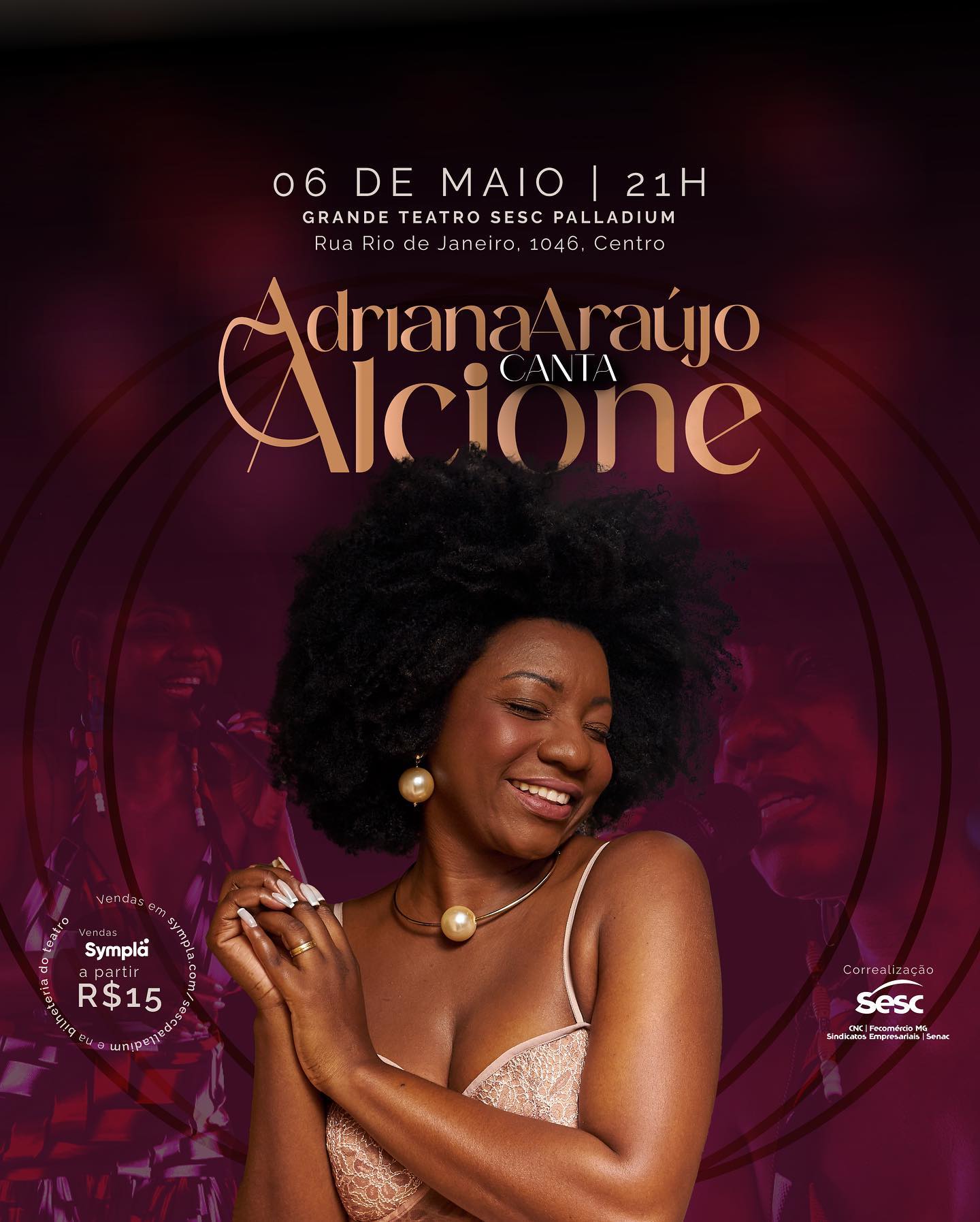 Adriana Araújo canta Alcione | Sesc Palladium 