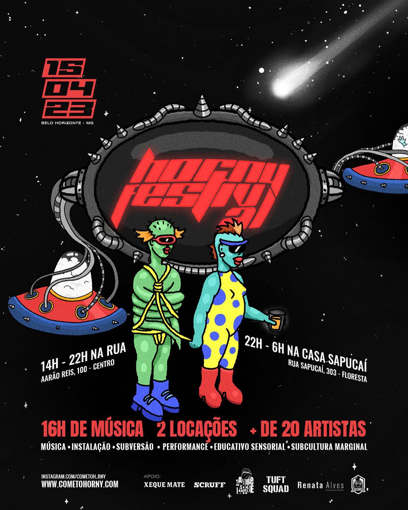 Reprodução Instagram Horny Festival