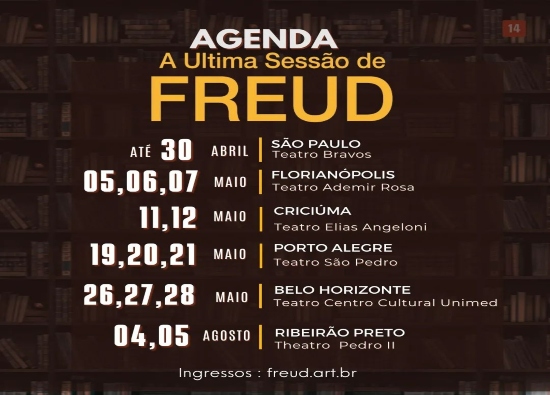 Espetáculo: "A última sessão de Freud"