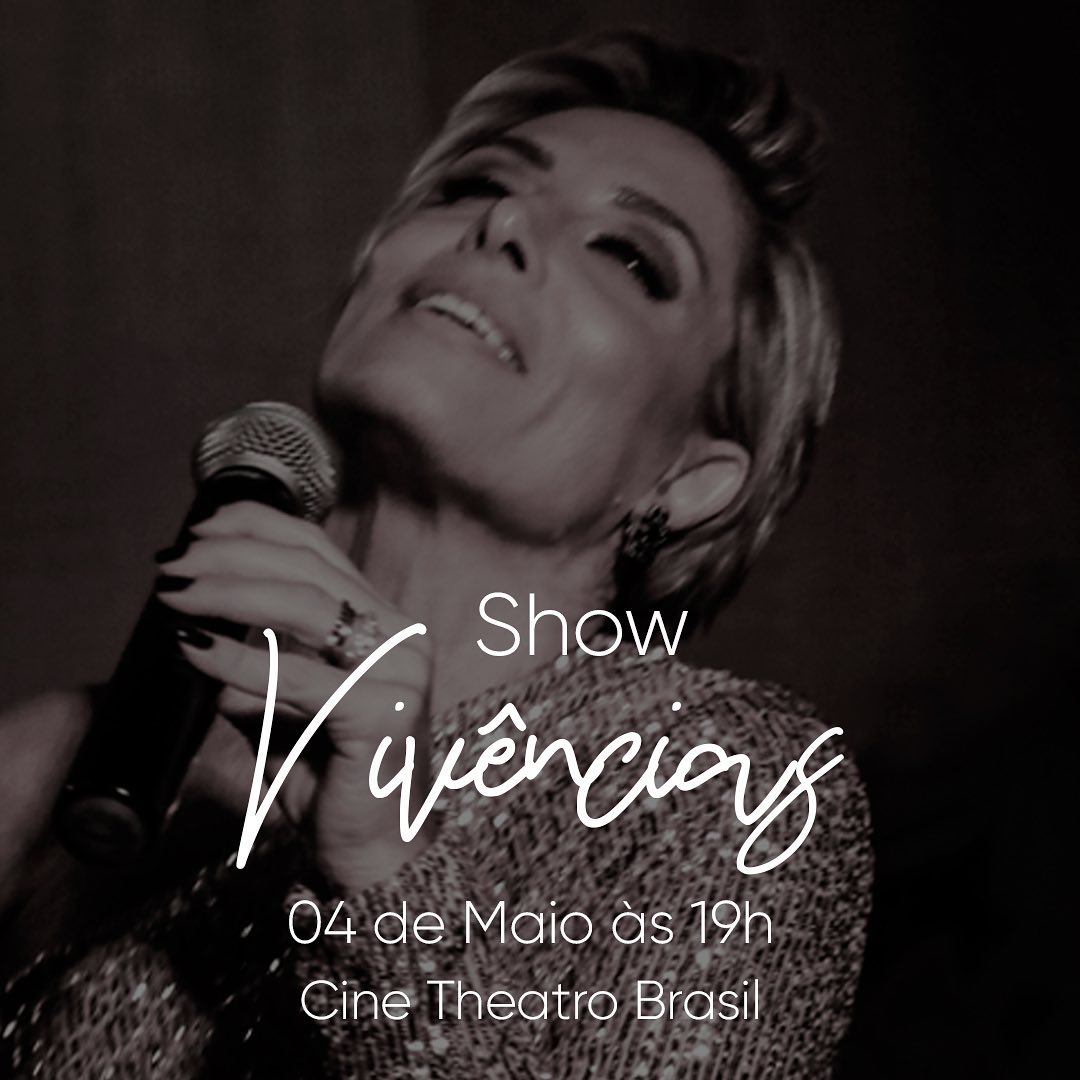 Renata Araújo – Show Vivências | Cine Theatro Brasil Vallourec