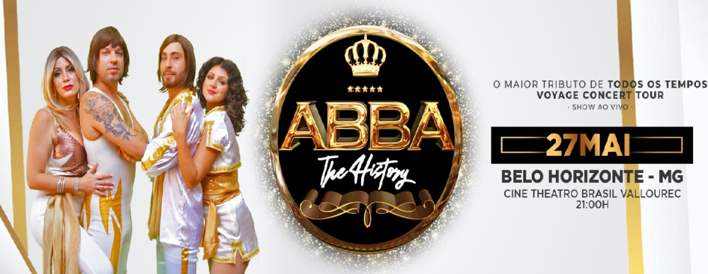 ABBA The History | Cine Theatro Brasil Vallourec 