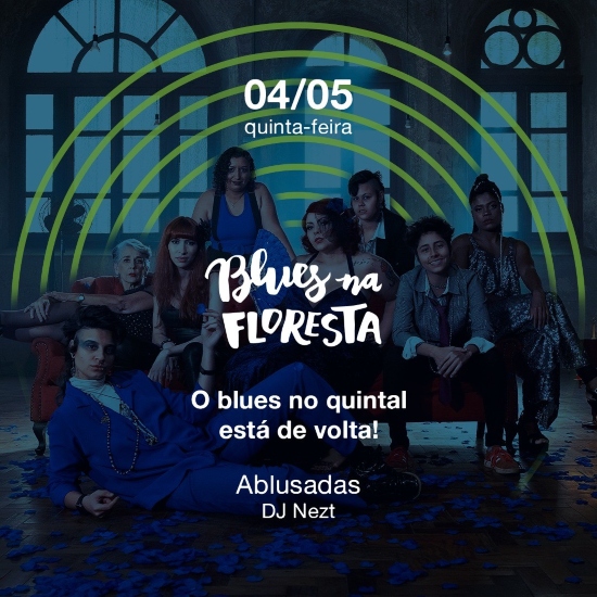 Reprodução Instagram Blues na Floresta com Ablusadas e Dj Nezt