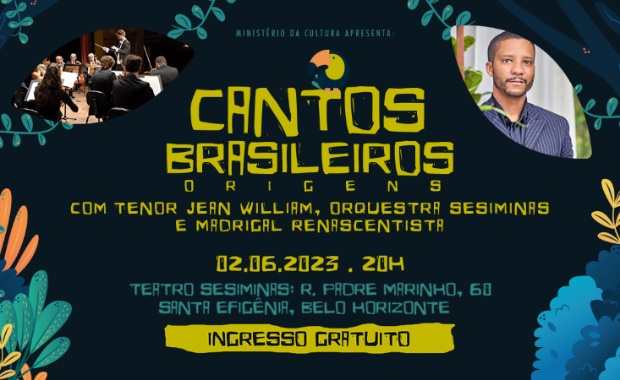 Show: Cantos Brasileiros "Origens"
